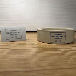 July 1999 Red Wing Collectors Society Convention Stoneware Koverwate